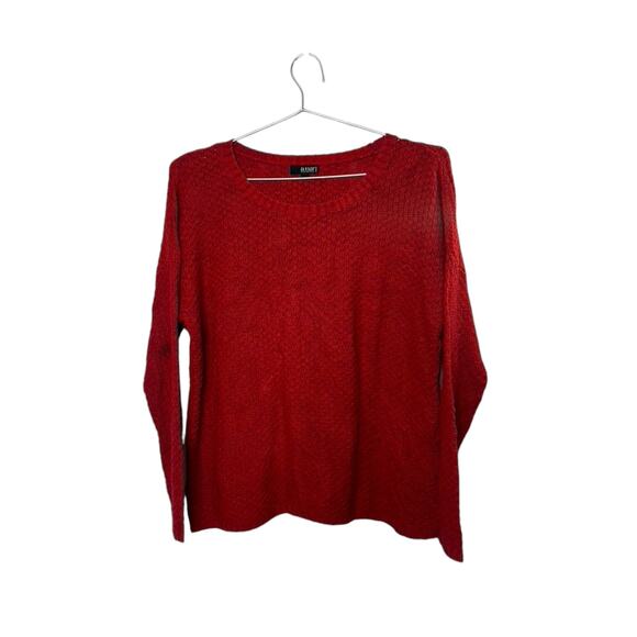 a.n.a A New Approach Red Long Sleeve Light Weight Sweater Women's Size 1X - Picture 1 of 6